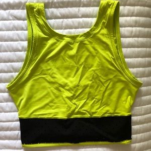 Lululemon Mind Over Miles Crop Tank